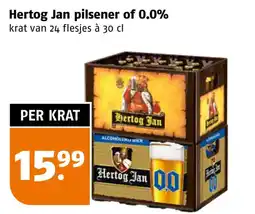 Poiesz Hertog Jan pilsener aanbieding