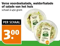 Poiesz Verse voordeelsalade, waldorfsalade of salade van het huis aanbieding