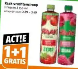 Poiesz Raak vruchtensiroop aanbieding