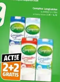 Poiesz Campina LangLekker aanbieding