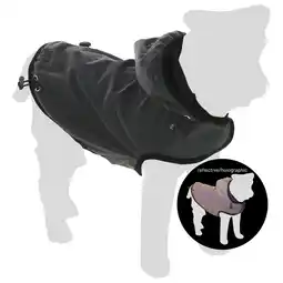 Pets Place Flamingo Hondenjas Luza - Jas - Grijs 30 cm aanbieding