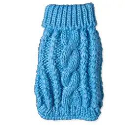 Pets Place Dogguo Solid Sweater - Trui - Blauw 35 cm aanbieding