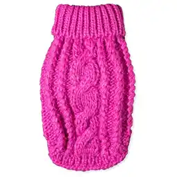 Pets Place Dogguo Solid Sweater - Trui - Pink 30 cm aanbieding