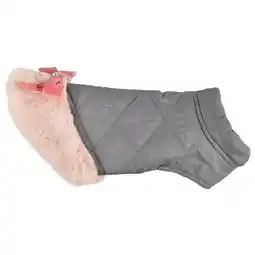 Pets Place Flamingo Jas Valentina - Jas - 25 cm Grijs aanbieding