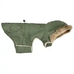 Pets Place Flamingo Winterjas Lennox - Jas - Groen 55 cm aanbieding
