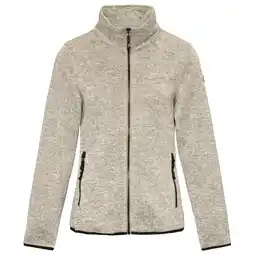 Pets Place Nordberg Andrea Polarfleece Dames - Vest - Taupe M aanbieding