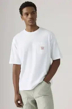Wehkamp Levi's relaxed T-shirt wit aanbieding