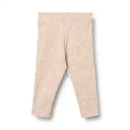 Wehkamp Wheat slim regularwaist gebloemde legging lichtroze aanbieding