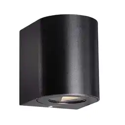 Wehkamp Nordlux wandlamp buiten Canto 2 - rond - zwart aanbieding