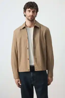 Wehkamp Mango Man zomerjas - bruin aanbieding