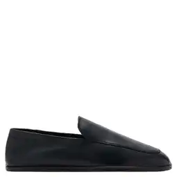 Wehkamp Mango Man leren loafers zwart aanbieding