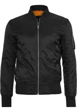 Wehkamp Urban Classics bomberjack zwart aanbieding