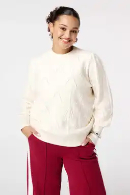 Wehkamp MS Mode pullover ecru aanbieding