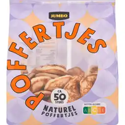 Jumbo Jumbo Naturel Poffertjes 415 g aanbieding