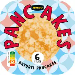 Jumbo Jumbo Naturel Pancakes 6 Stuks aanbieding