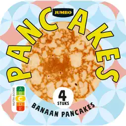 Jumbo Jumbo Banaan Pancakes 4 Stuks aanbieding