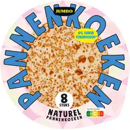 Jumbo Jumbo Naturel Pannenkoeken 8 Stuks aanbieding