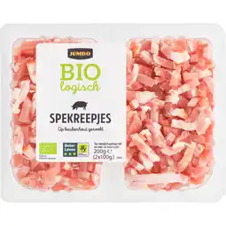 Jumbo Jumbo Biologisch Spekreepjes 2 x 100 g aanbieding