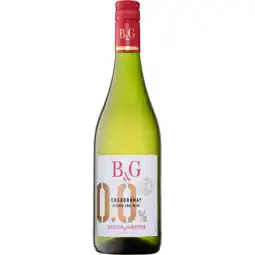 Jumbo Barton&Guestier Chardonnay 0% 750ML aanbieding