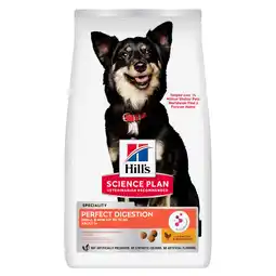 Zooplus 3kg Adult Perfect Digestion Small & Mini Breed Hill's Science Plan Hondenvoer aanbieding
