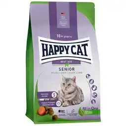 Zooplus Happy Cat Senior Weide-Lam Kattenvoer aanbieding