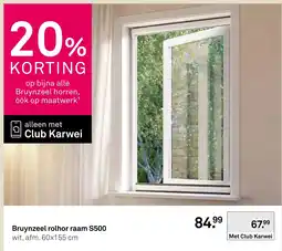 Karwei Bruynzeel rolhor raam S500 aanbieding