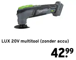 GAMMA lux-tools lux 20v multitool aanbieding