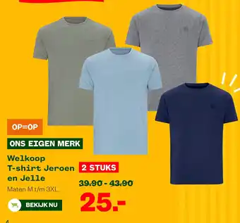 Welkoop T-shirt Jeroen en Jelle