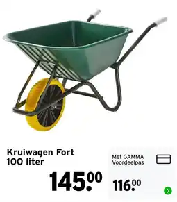 GAMMA Fort kruiwagen aanbieding