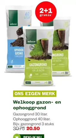 Welkoop Welkoop gazon- en ophooggrond aanbieding