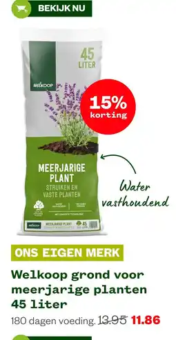 Welkoop Welkoop grond voor meerjarige planten aanbieding
