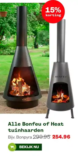 Welkoop Bonfeu tuinhaarden aanbieding