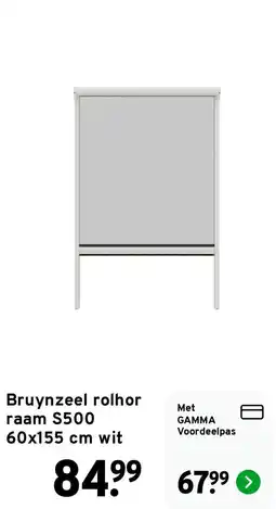 GAMMA Bruynzeel rolhor raam s500 aanbieding