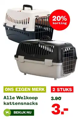 Welkoop Alle Welkoop kattensnacks aanbieding