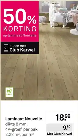 Karwei Laminaat Nouvelle aanbieding