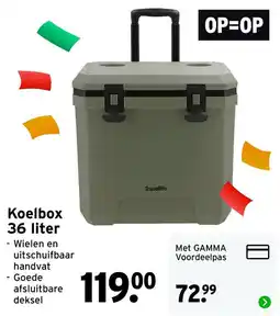 GAMMA Travellife Koelbox 36 liter aanbieding