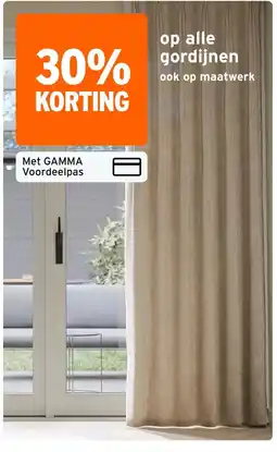 GAMMA gamma gordijnen aanbieding