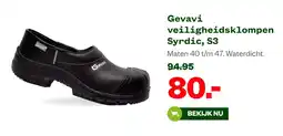 Welkoop Gevavi veiligheidsklompen syrdic, s3 aanbieding