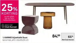 Karwei Karwei bijzettafel Suus aanbieding