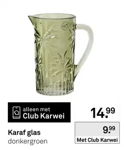 Karwei Karwei karaf glas aanbieding