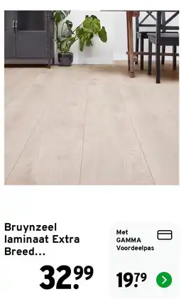 GAMMA Bruynzeel laminaat Extra Breed... aanbieding