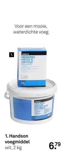 Karwei Handson voegmiddel aanbieding