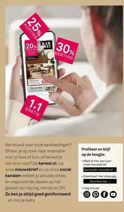 Karwei karwei aanbieding