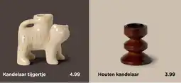 Xenos Kandelaar tijgertje aanbieding