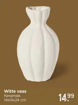 Xenos Witte vaas aanbieding