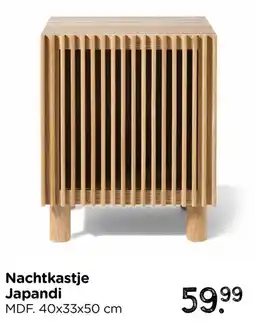 Xenos Nachtkastje Japandi aanbieding