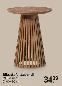 Xenos Bijzettafel Japandi aanbieding