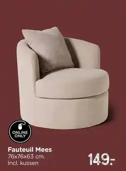 Xenos Fauteuil Mees aanbieding