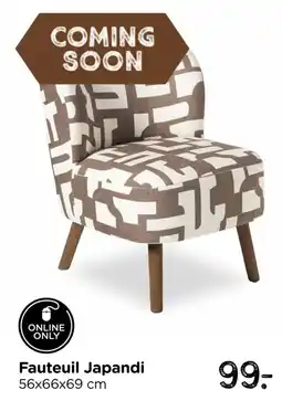 Xenos Fauteuil Japandi aanbieding