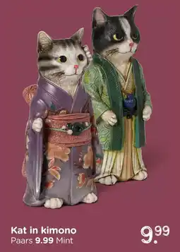 Xenos Kat in kimono aanbieding